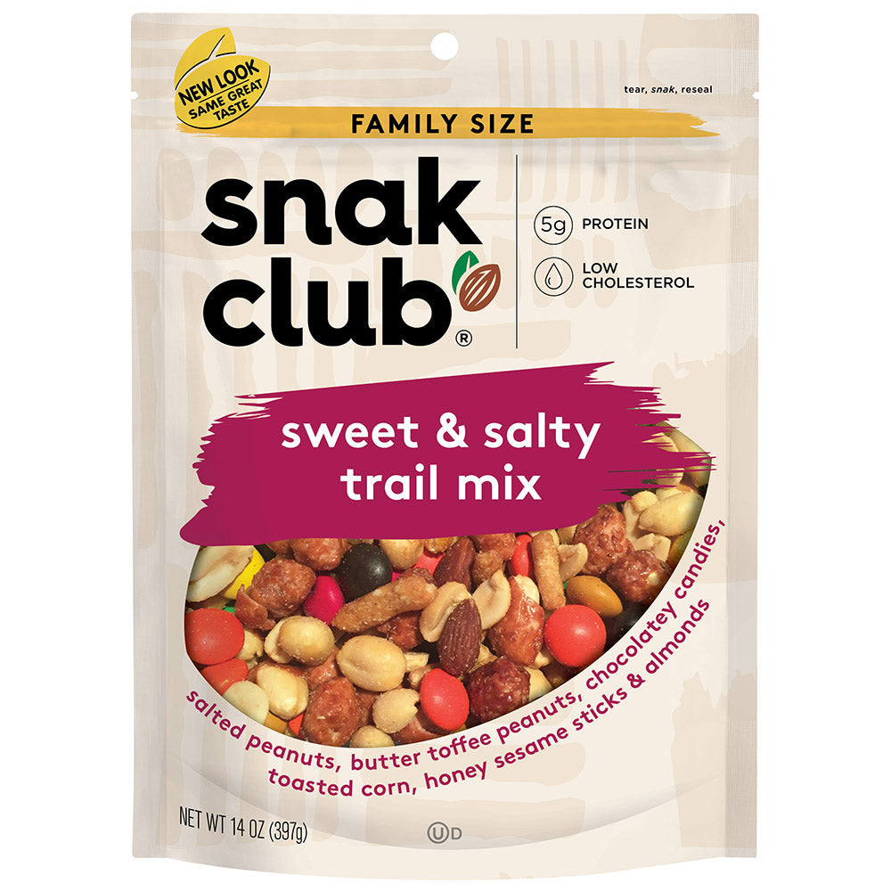 Snak Club Sweet & Salty Trail Mix, 14 Ounce Bag, 1 Pack