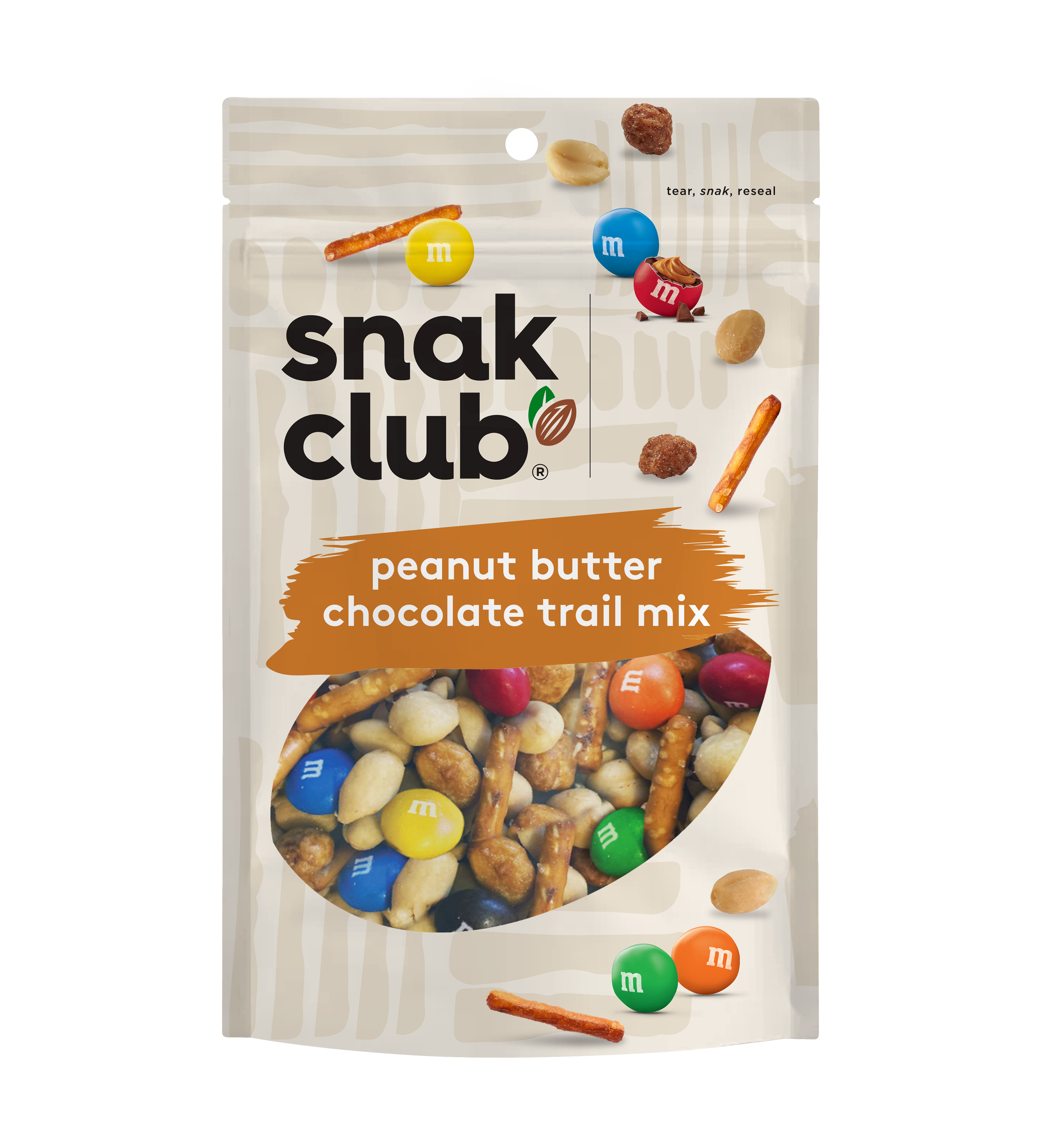 Snak Club Peanut Butter Trail Mix 11oz, 11 oz bag, 1 Pack